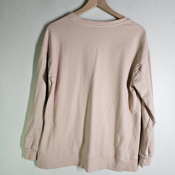 Wildfox But First Cocktails Sweatshirt M Pale Pink Pullover - Picture 6 of 8